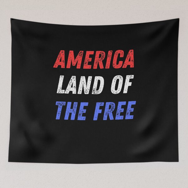 Item preview, America Land of the Free designed and sold by RedPumpFlash.