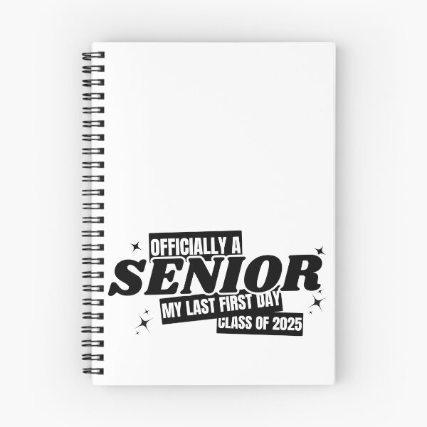Item preview, Officially A Senior My Last First Day Of Class Of 2025 designed and sold by sumajouda.