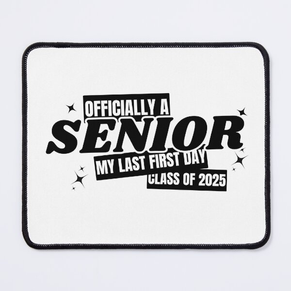 Item preview, Officially A Senior My Last First Day Of Class Of 2025 designed and sold by sumajouda.