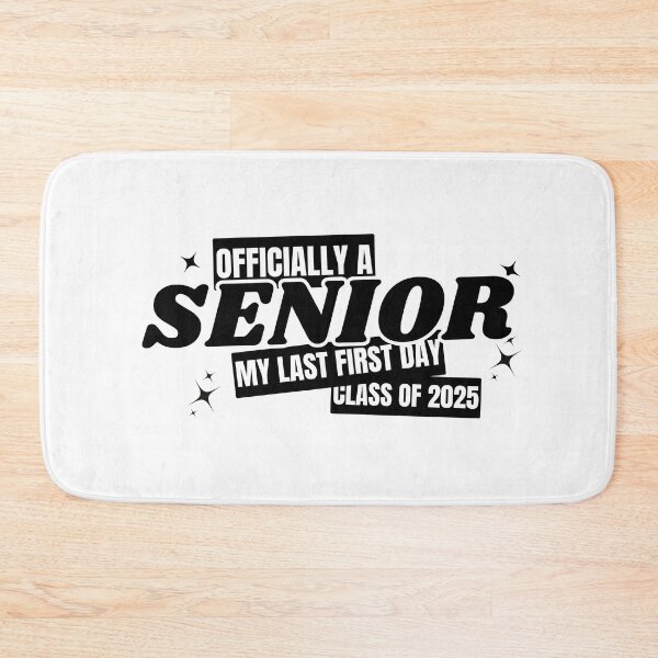 Item preview, Officially A Senior My Last First Day Of Class Of 2025 designed and sold by sumajouda.