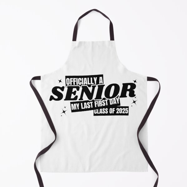 Item preview, Officially A Senior My Last First Day Of Class Of 2025 designed and sold by sumajouda.