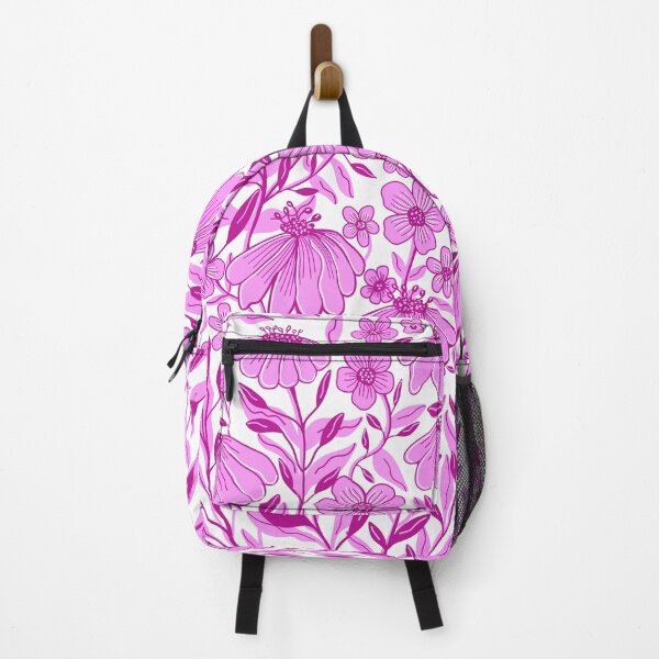 Item preview, Pink Floral Pattern for Phone Cases, Curtains, Mugs, Home Decor, Stickers, Art Prints, Fabrics, and Tote Bags designed and sold by Daniela Vargas Ilustra.