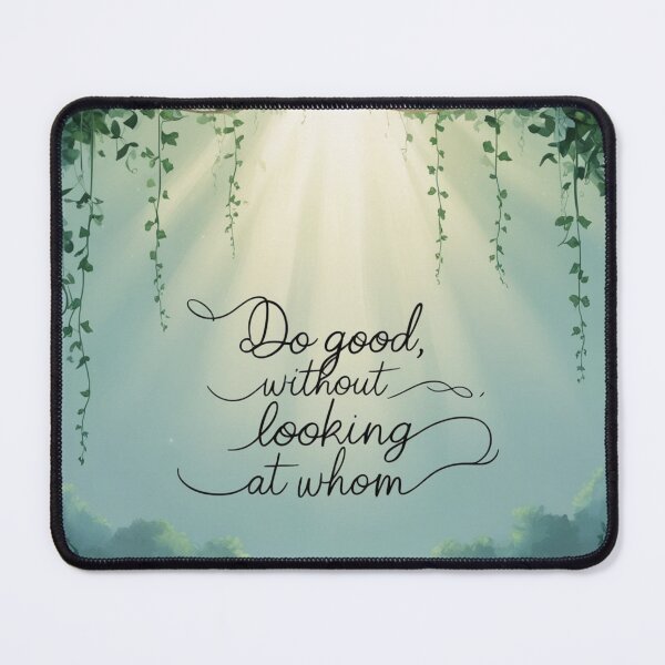 Item preview, Do Good, Without Looking at Whom: Serene Landscape with Greenery designed and sold by eprojetoas.