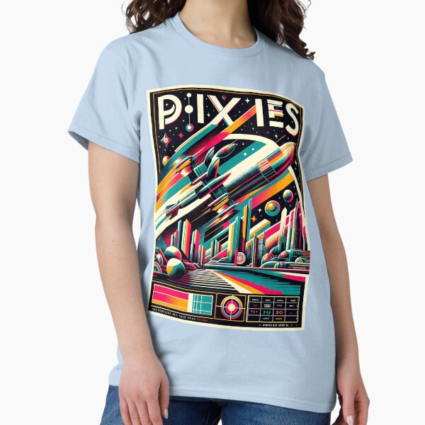 Item preview, The Pixies -  - retrofuturist Promotional Poster designed and sold by Sovietmovies.