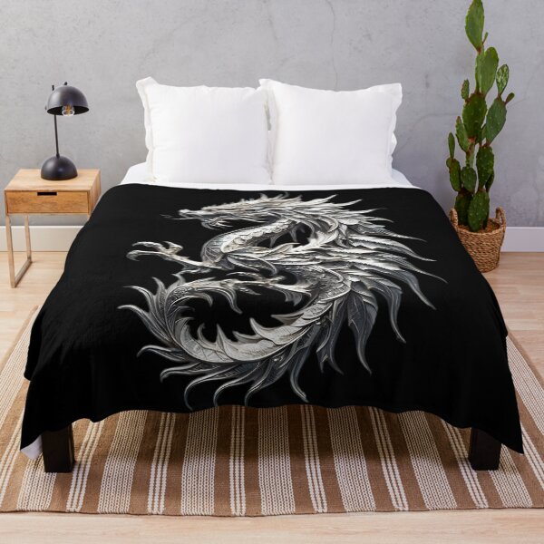 Item preview, Dragon Leaf Sculpture: Mythical Nature Art designed and sold by AI-Only Creations.
