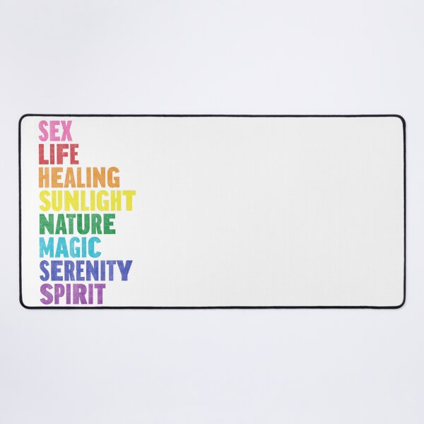 Item preview, LGBTQIA flag meanings - wood type v3 designed and sold by Skyler Orion X.