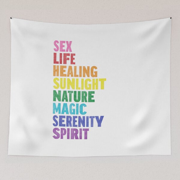 Item preview, LGBTQIA flag meanings - wood type v3 designed and sold by Skyler Orion X.
