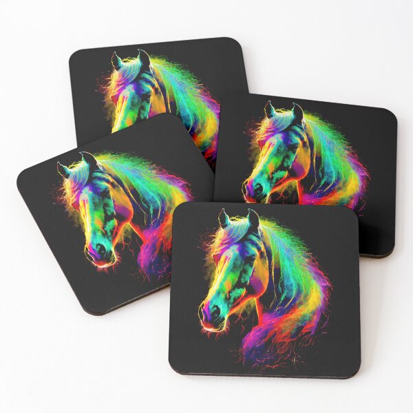 Item preview, Colorful horse designed and sold by GRACIART-FR.