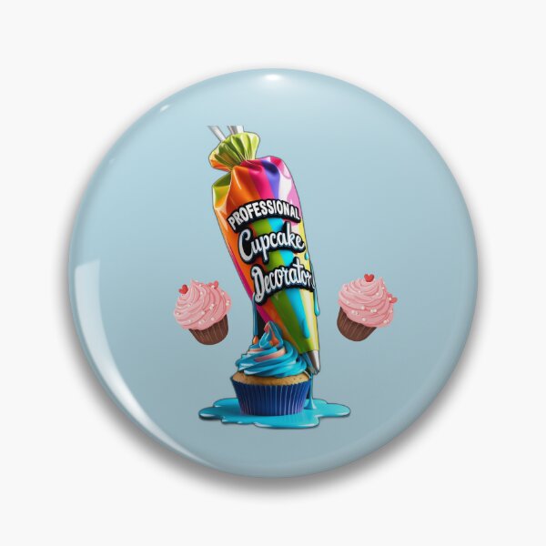 Item preview, Professional cupcake decorator designed and sold by AldeaPod.