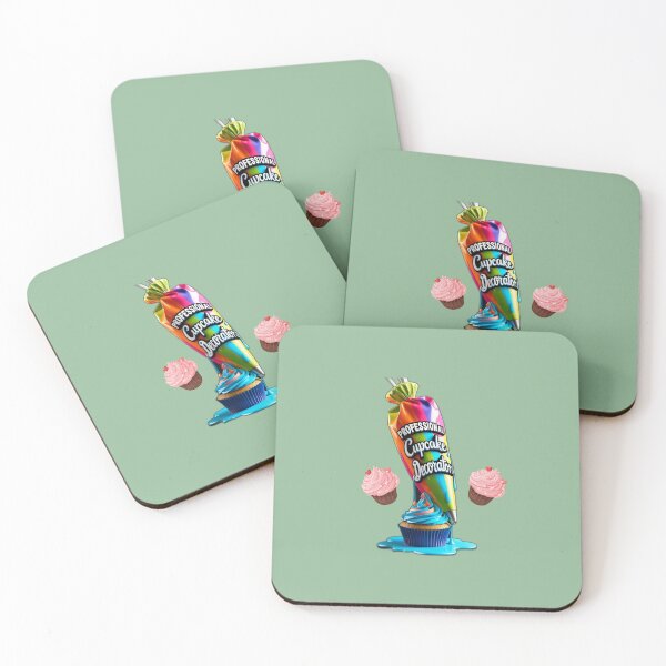 Item preview, Professional cupcake decorator designed and sold by AldeaPod.