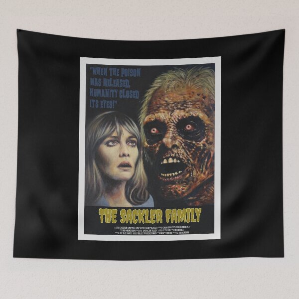 Item preview, The Sackler Family: When the poison was released, humanity closed its eyes: Fake Movies by Tyler Tilley  designed and sold by Tyler Tilley.