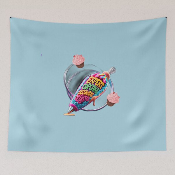 Item preview, Expert cupcake decorator designed and sold by AldeaPod.