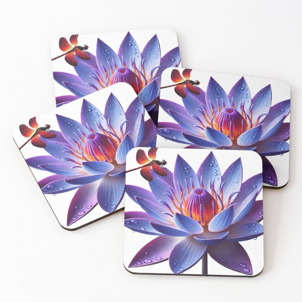 Item preview, Glantier Nymphaea with dragonfly designed and sold by Dragon-Kingdom.