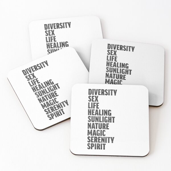 Item preview, LGBTQIA flag meanings - wood type v6 designed and sold by Skyler Orion X.
