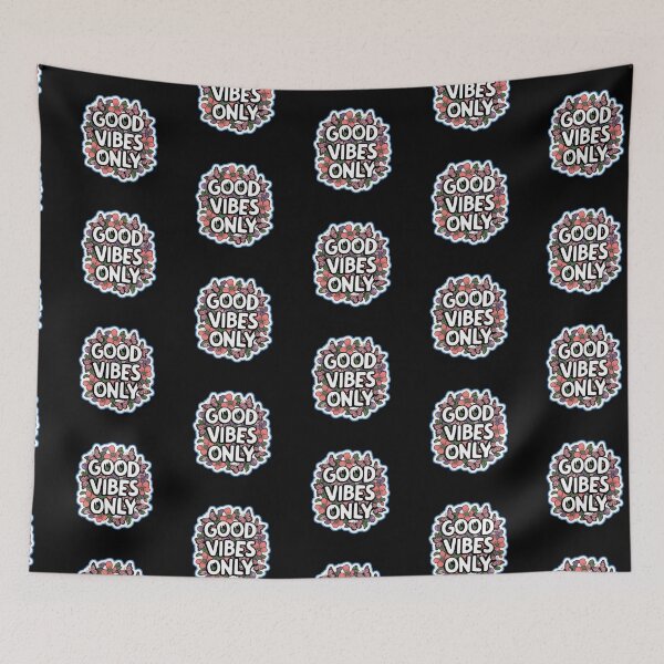 Item preview, Good Vibes Only  illustration designed and sold by ZooStateofMind.