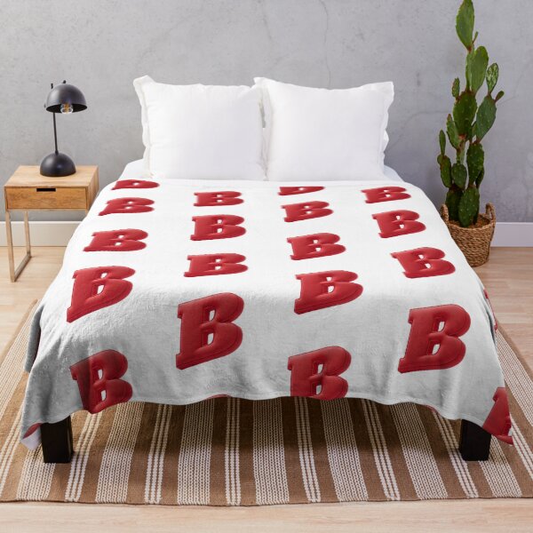 Item preview, Floating Red Cushion Letter B - 3D Fabric Alphabet Series designed and sold by uncoXab.