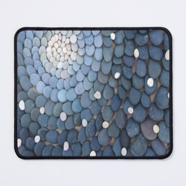 Item preview, Sea stone spiral in blues and grays designed and sold by ricoflinn.