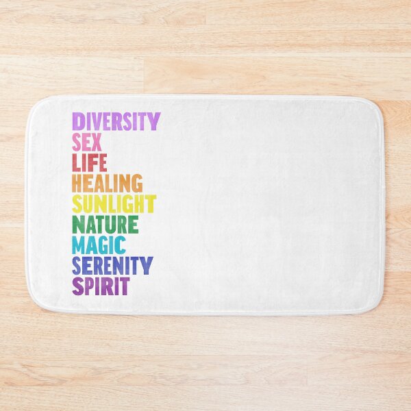 Item preview, LGBTQIA flag meanings - wood type v7 designed and sold by Skyler Orion X.