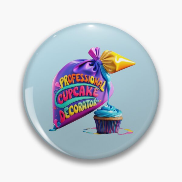 Item preview, Professional cupcake decorator designed and sold by AldeaPod.