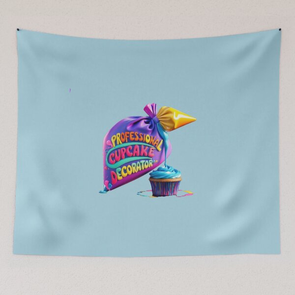 Item preview, Professional cupcake decorator designed and sold by AldeaPod.