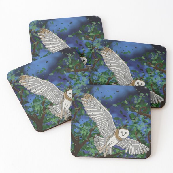 Item preview, Barn owl designed and sold by Neophobia-art.