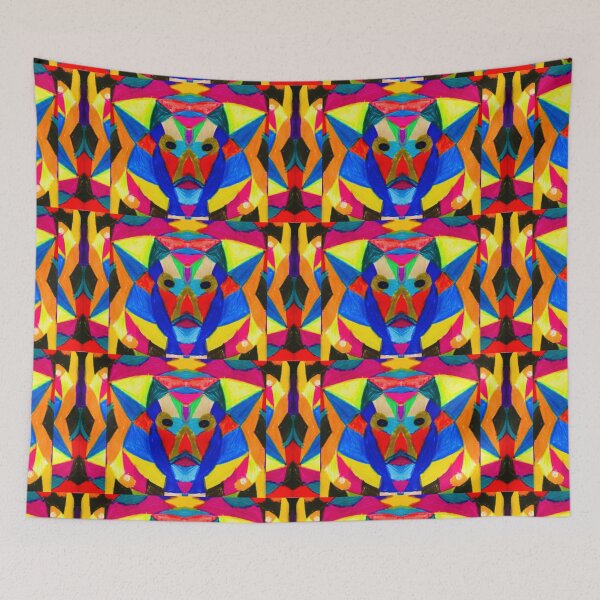 Item preview, Abstract Alien Mask Pattern  designed and sold by Amanda1775.