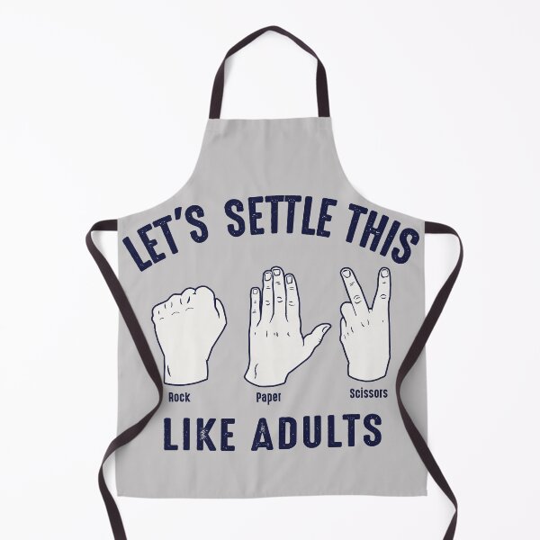 Item preview, Lets Settle This Like Adults Rock Paper Scissors Lts designed and sold by Alema Art.