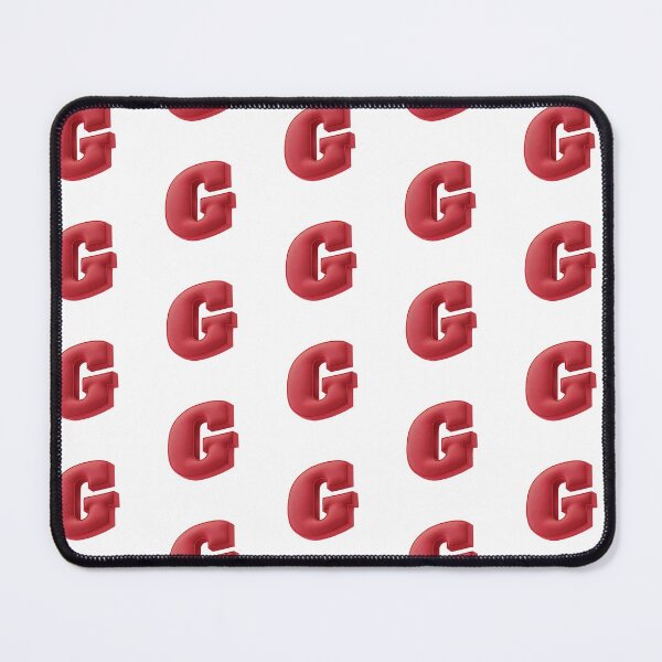 Item preview, Floating Red Cushion Letter G - 3D Fabric Alphabet Series designed and sold by uncoXab.