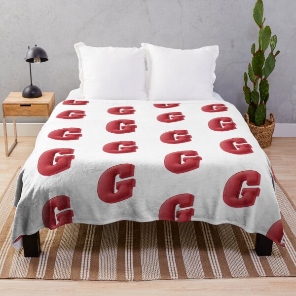 Item preview, Floating Red Cushion Letter G - 3D Fabric Alphabet Series designed and sold by uncoXab.