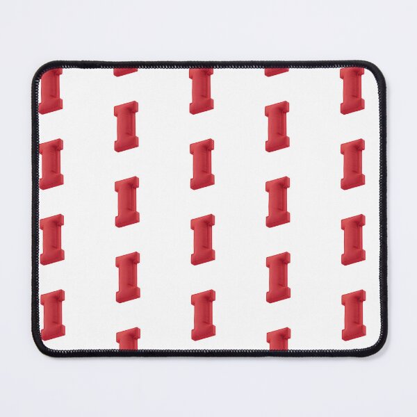 Item preview, Floating Red Cushion Letter I - 3D Fabric Alphabet Series designed and sold by uncoXab.