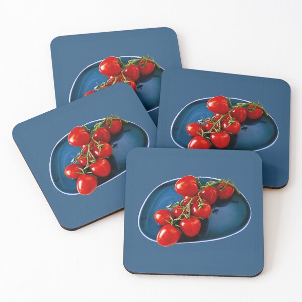 Item preview, Red on blue designed and sold by Bluesrose.