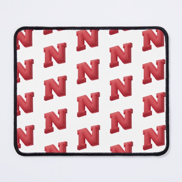 Item preview, Floating Red Cushion Letter N - 3D Fabric Alphabet Series designed and sold by uncoXab.