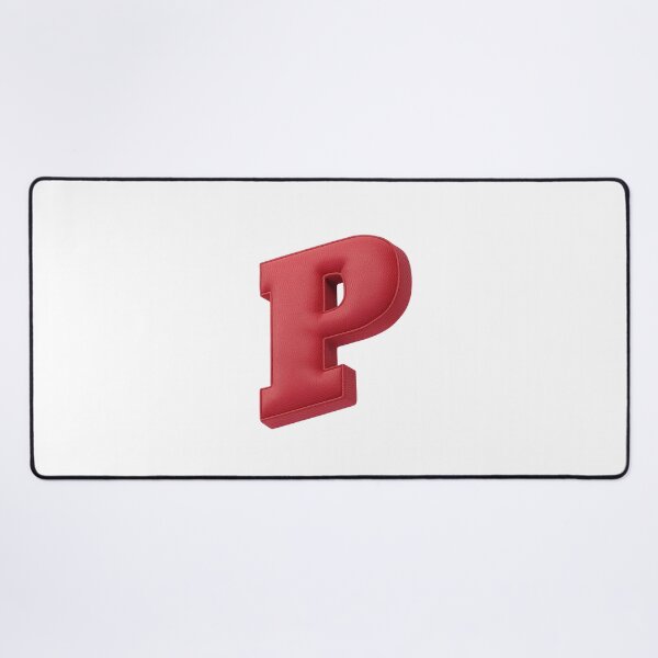 Item preview, Floating Red Cushion Letter P - 3D Fabric Alphabet Series designed and sold by uncoXab.