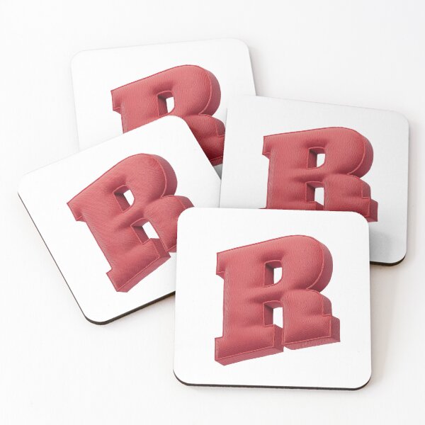 Item preview, Floating Red Cushion Letter R - 3D Fabric Alphabet Series designed and sold by uncoXab.