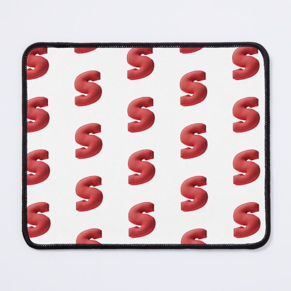 Item preview, Floating Red Cushion Letter S - 3D Fabric Alphabet Series designed and sold by uncoXab.