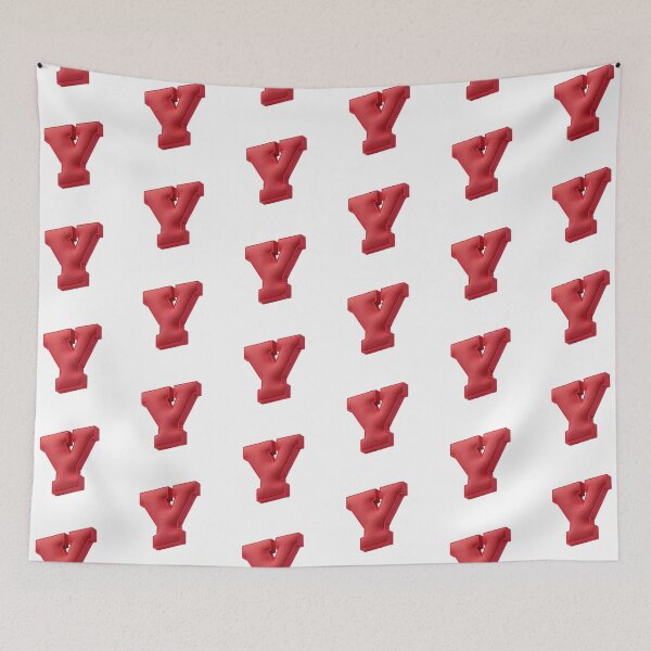 Item preview, Floating Red Cushion Letter Y - 3D Fabric Alphabet Series designed and sold by uncoXab.