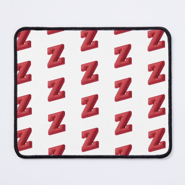 Item preview, Floating Red Cushion Letter Z - 3D Fabric Alphabet Series designed and sold by uncoXab.