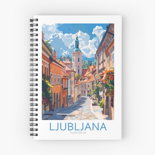 Artikelvorschau, Ljubljana Slowenien - Reisekunst entworfen und verkauft von Marciolini.