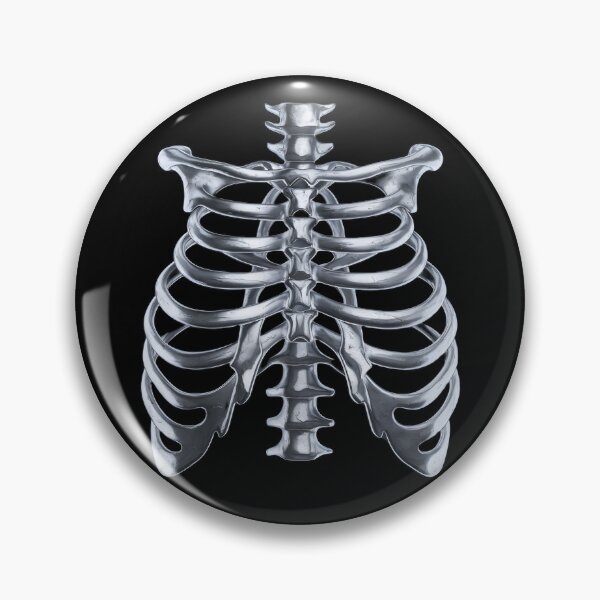 Item preview, Rib bones skeleton metal iron chest designed and sold by Newhyperion.