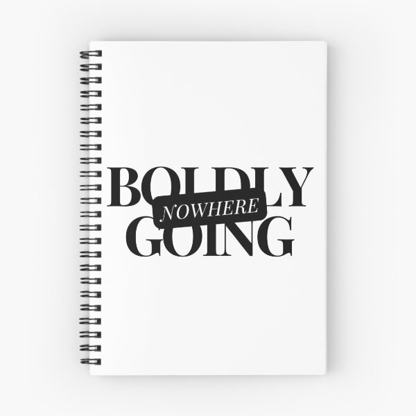 Item preview, Boldly Going Nowhere designed and sold by KeturahCreative.
