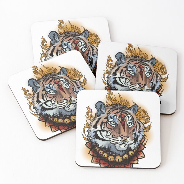Artikelvorschau, Tiger im Hindu-Stil entworfen und verkauft von therisnell.