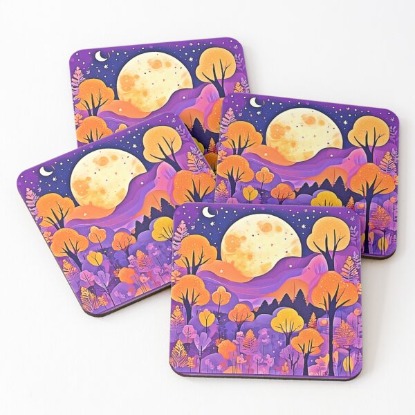 Item preview, Ethereal Forest: Moonlit Dream designed and sold by Health And Fitness Posts e-Store.