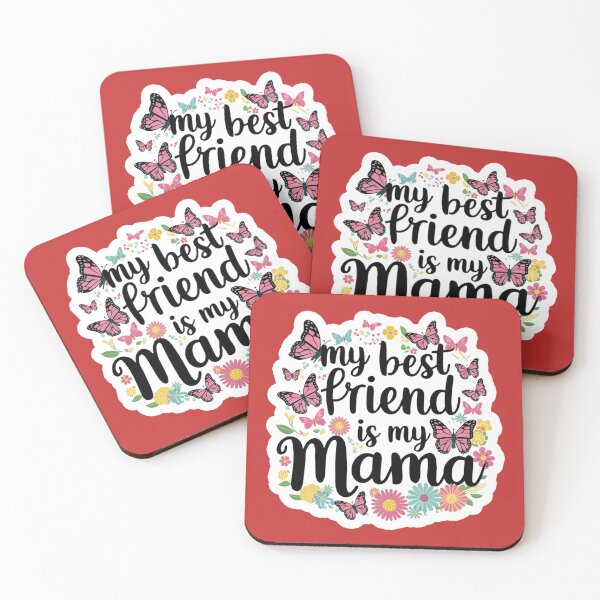 Item preview, My Best Friend Is My Mama illustration designed and sold by ZooStateofMind.