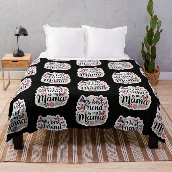 Item preview, My Best Friend Is My Mama illustration designed and sold by ZooStateofMind.