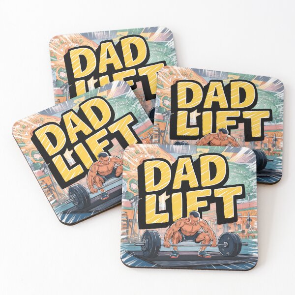 Item preview, Dad lift Deadlift gym train hard funny designed and sold by Newhyperion.