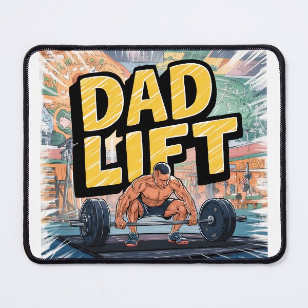 Item preview, Dad lift Deadlift gym train hard funny designed and sold by Newhyperion.