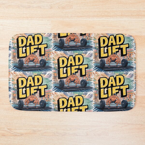 Item preview, Dad lift Deadlift gym train hard funny designed and sold by Newhyperion.