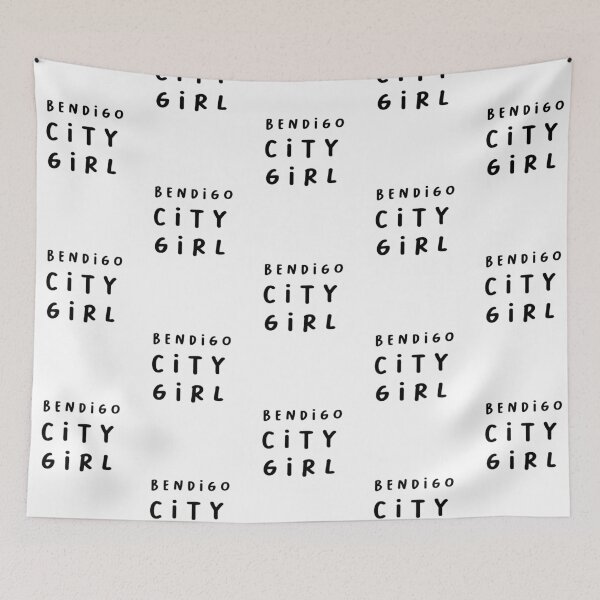Item preview, Bendigo CITY GIRL | Typography Design | Minimalist Aesthetic designed and sold by RM-Journey.