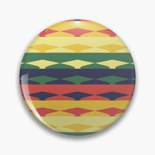 Item preview, Vivid Prismatic Polychrome Rainbow Jagged Waves designed and sold by EvergreenMotifs.