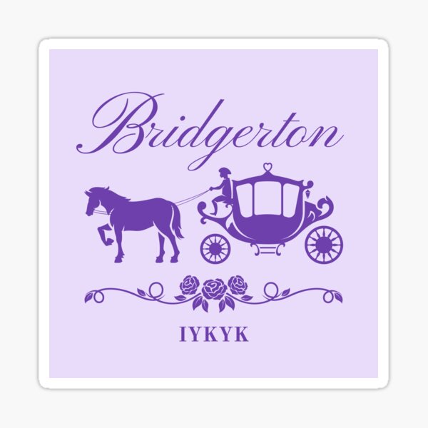 Aperçu de l'œuvre La voiture des Bridgerton IYKYK créée et vendue par Caring Hearts.